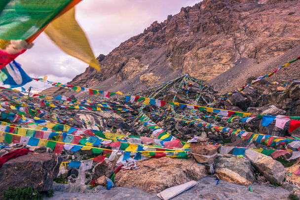 August 15, 2014 - Rongbuk Monastery in Everest basecamp, Tibet - Foto, Imagem