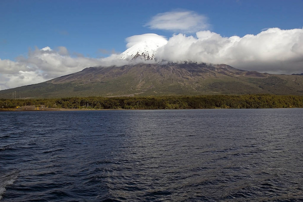 Osorno yanardağ, Şili - Fotoğraf, Görsel