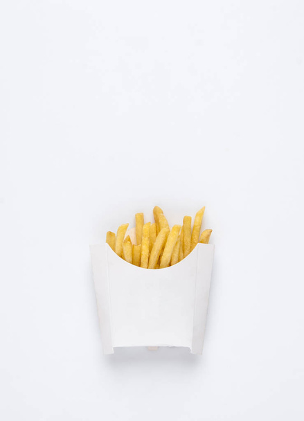 Fastfood frietjes - Foto, afbeelding