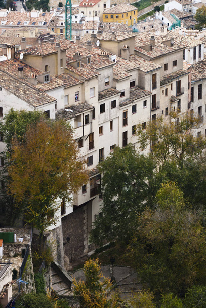 Stare domy w Cuenca - Zdjęcie, obraz