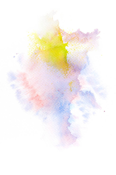 Abstract watercolor brush stroke background. - Photo, Image