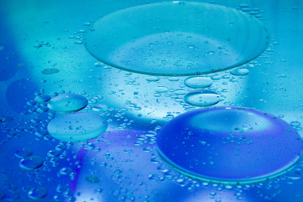 SOAP kapky, skvrny, ropa, bubliny, abstraktní - Fotografie, Obrázek