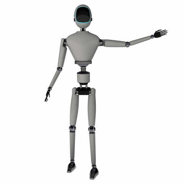 Un robot isolé
 - Photo, image