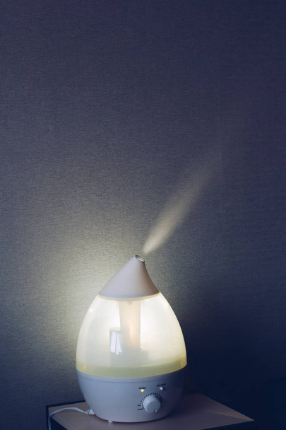 Humidifier on the grey background - Photo, Image