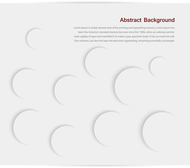 abstract background. Gray Circles - Foto, afbeelding
