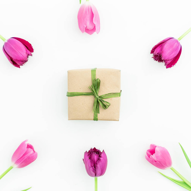 Tulip květiny a dárky  - Fotografie, Obrázek