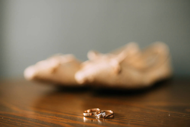 Gold wedding rings - Photo, Image
