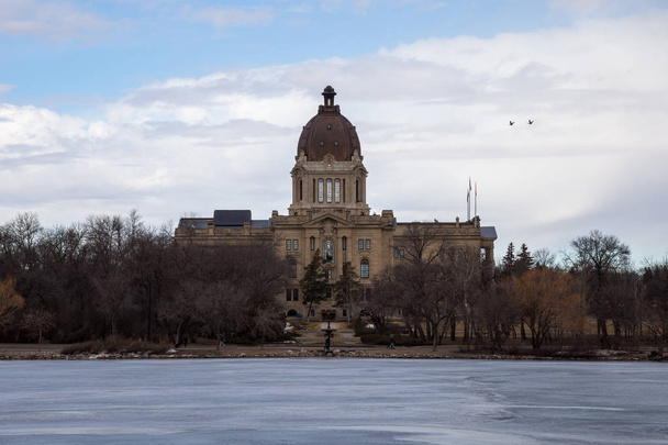 Saskatchewan Edificio legislativo a Regina, Saskatchewan
. - Foto, immagini