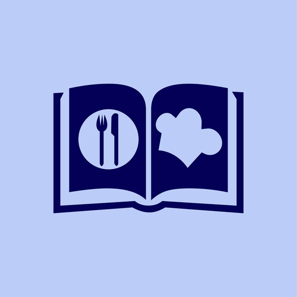 Libro de cocina icono
 - Vector, Imagen
