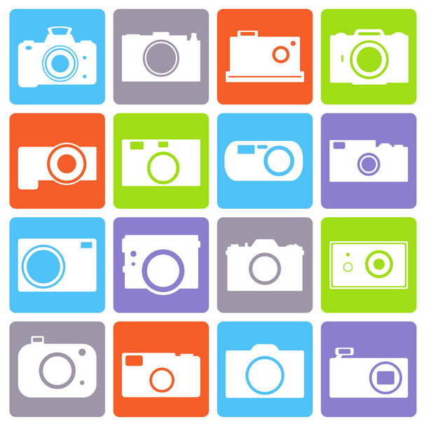 icônes de caméra ensemble
 - Photo, image