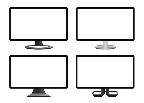 Sada návrhů monitory počítače . - Fotografie, Obrázek