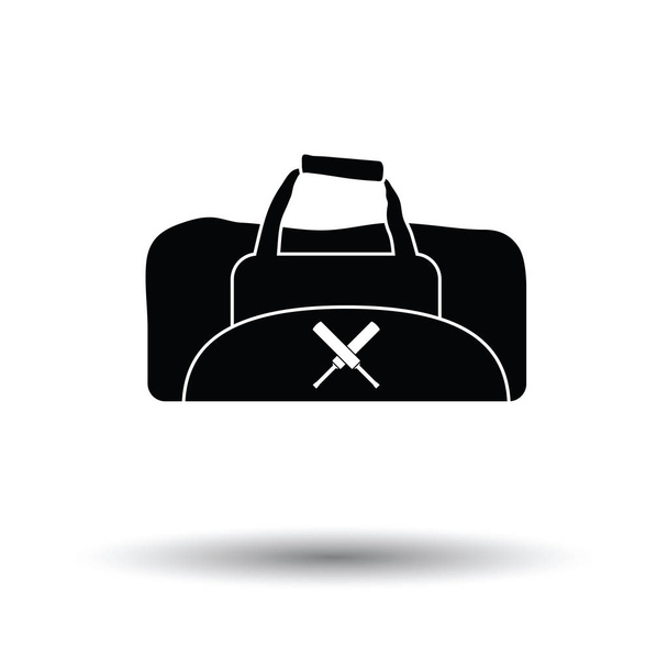 Tücsök táska ikonra - Vektor, kép