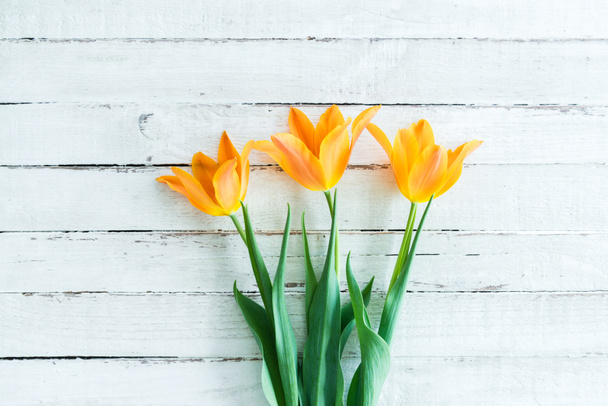 żółte tulipany bukiet - Zdjęcie, obraz
