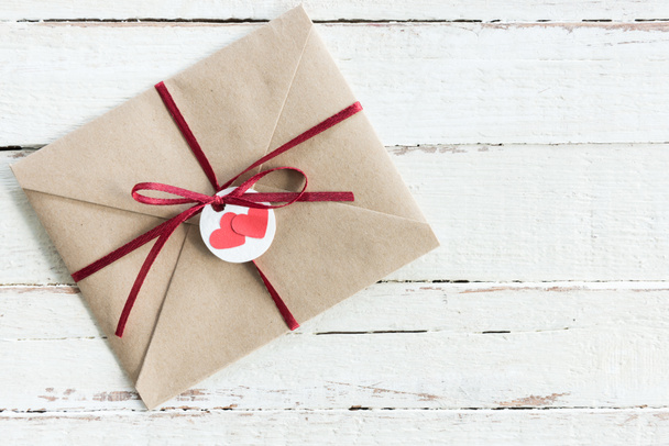 Decorative envelope with ribbon - Photo, Image