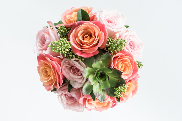 mooi boeket rozen - Foto, afbeelding