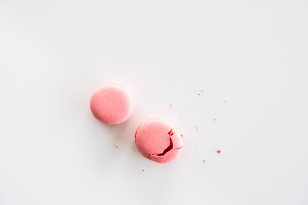 Delicious pink macarons - Photo, Image