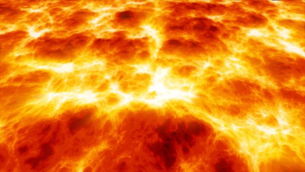 Горящая огненная лава. Языки пламени. Фон
 - Фото, изображение