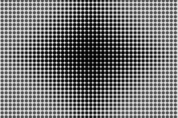 Abstract black and white halftone copy space - Photo, Image