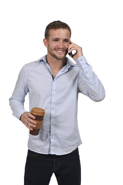 Man on the Phone - Foto, Imagem