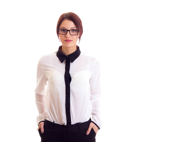 Young businesswoman with glasses - Photo, Image