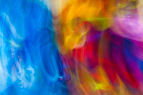 Colorful abstract light vivid color blurred background. - Photo, Image