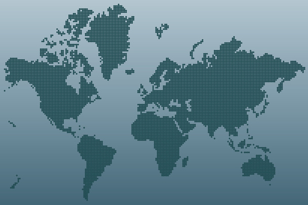 Mapa mundial
 - Vector, imagen