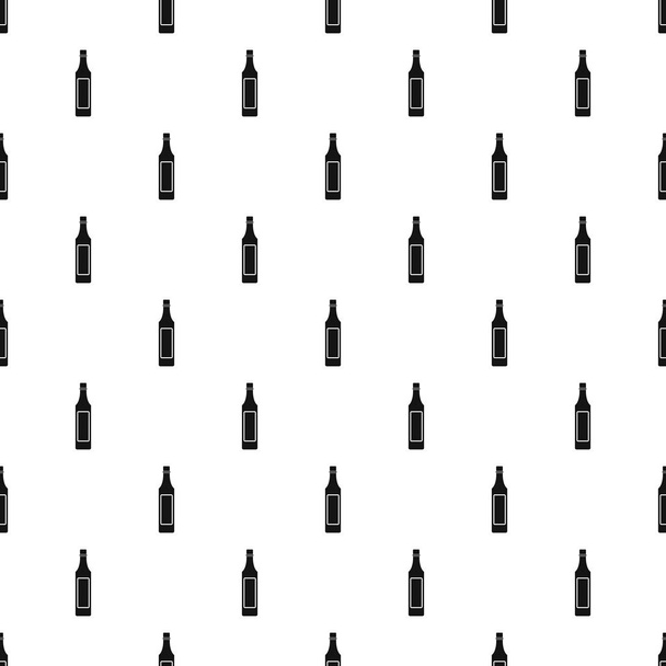 Vinegar bottle pattern vector - Vektor, kép