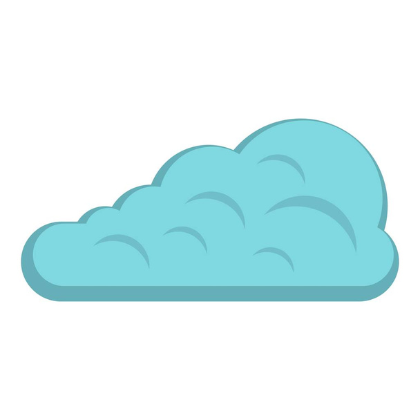Cumulus cloud icon isolated - Vector, imagen