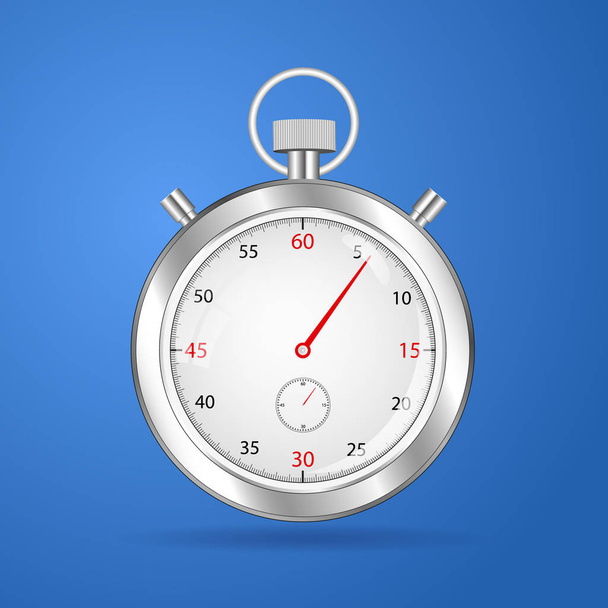 Реалістичний таймер секундоміра секундомір годинник векторний годинник
  - Вектор, зображення