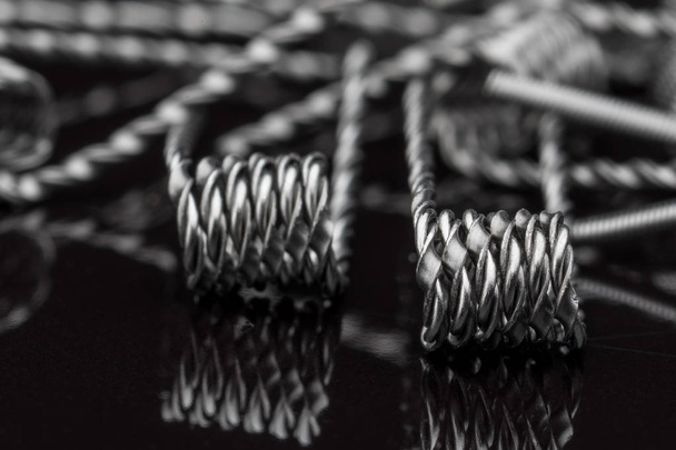 Multistrand Ribbon Fused Clapton on a dripper gold - Photo, Image