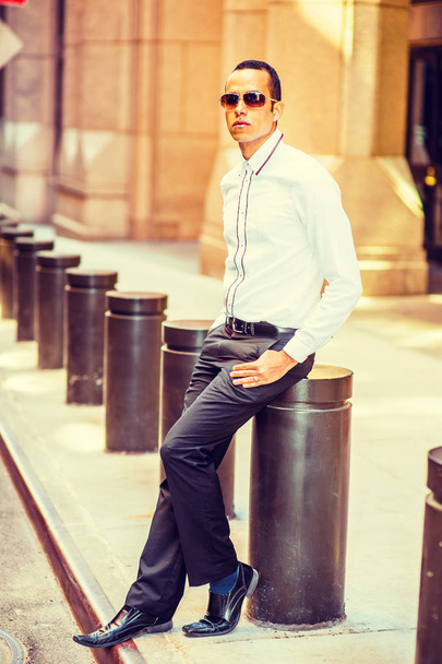 American Man Street Fashion in New York - Photo, Image