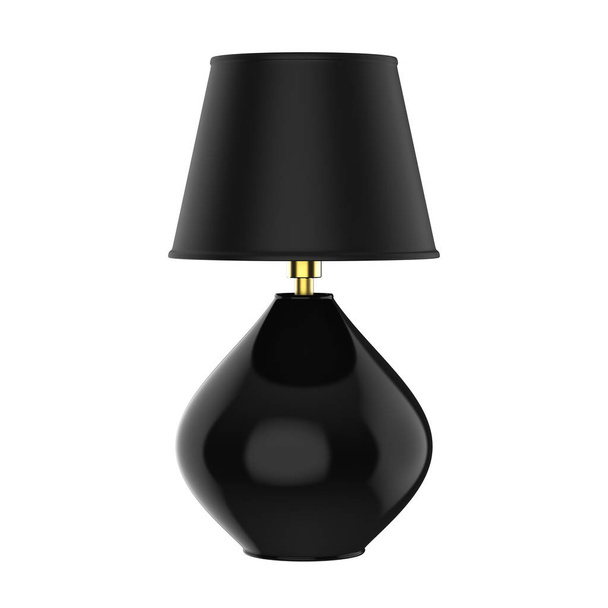 tafellamp geïsoleerd op wit - Foto, afbeelding