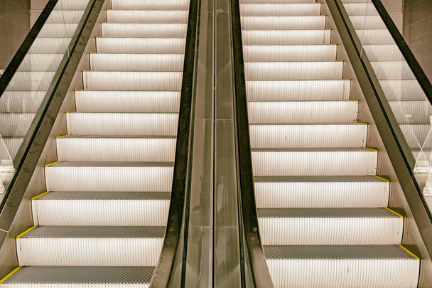 Long passenger escalator - Photo, Image