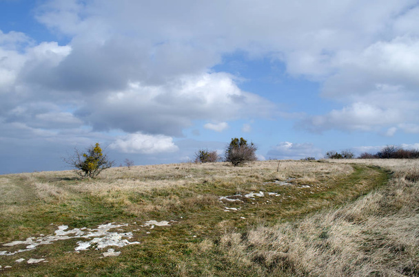 Plateau Mangup-Kale in the Crimea - Fotoğraf, Görsel