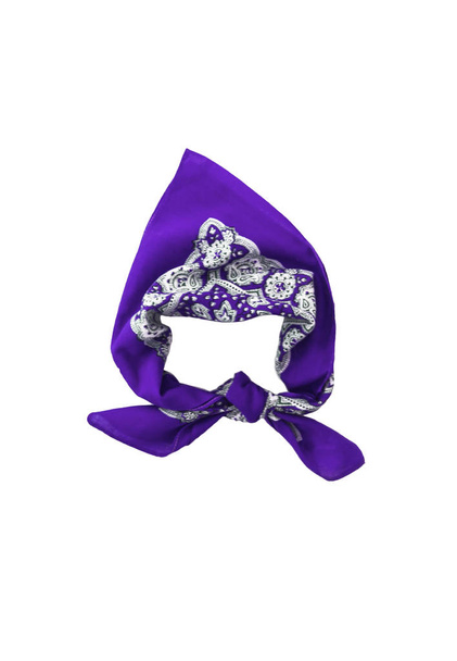 lila, violeta, púrpura, bufanda de manzhenta, bandana, patrón, isola
 - Foto, Imagen