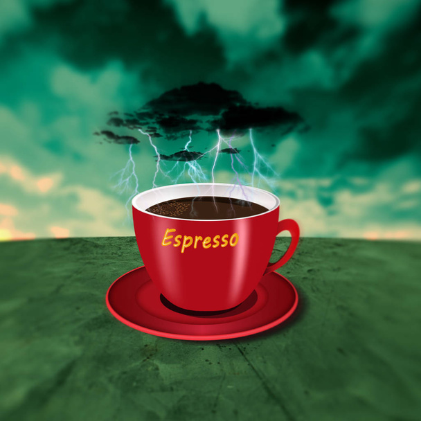 tasse de café expresso - Photo, image