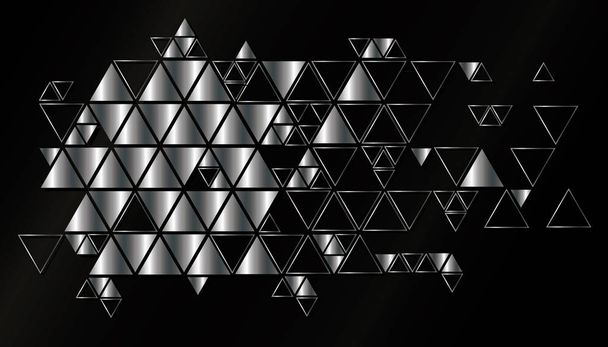 Abstrait géométrique, fond vectoriel avec triangles
. - Vecteur, image