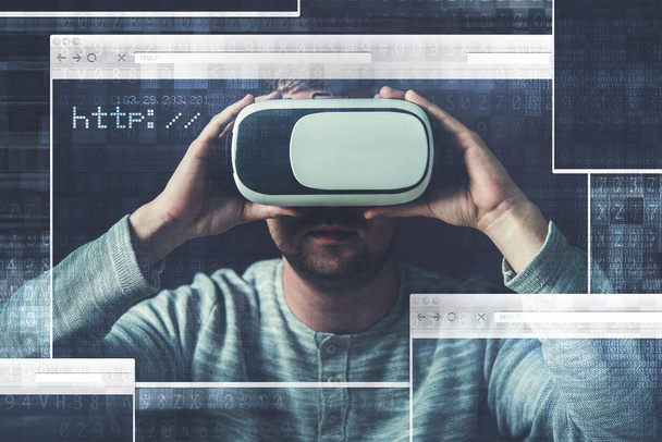 VR sanal gerçeklik gözlük  - Fotoğraf, Görsel