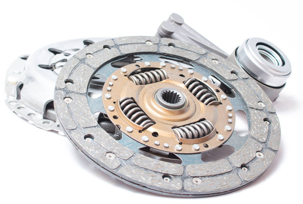 Brand new clutch kit on the white background - Photo, Image