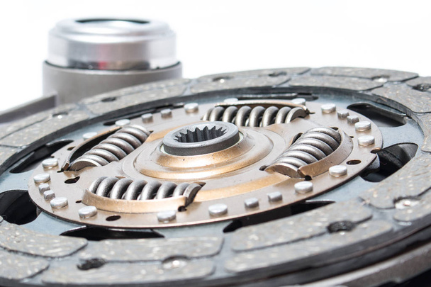 Brand new clutch kit on the white background - Photo, Image