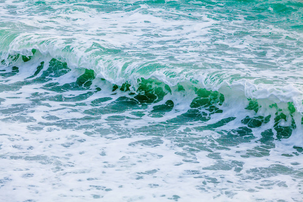 Beautiful sea wave.  ocean water background - Photo, Image