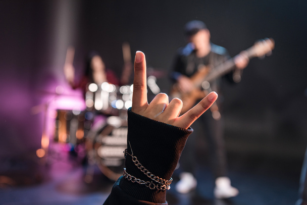 Rock grubu sahnede - Fotoğraf, Görsel