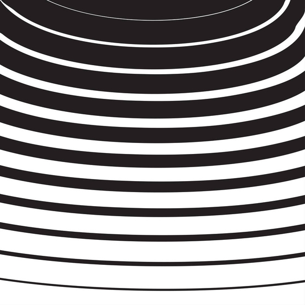Полосатый полутоновый лучевой узор. Текстура векторных линий
 - Вектор,изображение