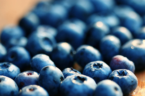 fresh berries, blueberries - 写真・画像