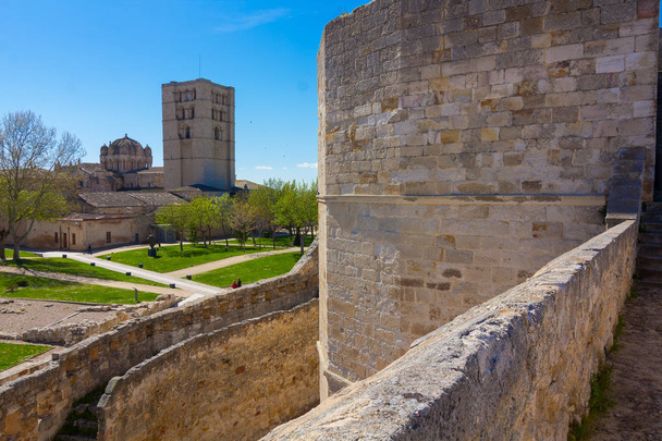 történelmi és ősi kastély Zamora, Spanyolország - Fotó, kép