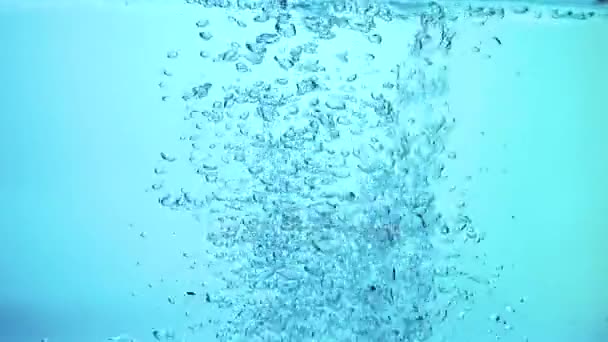 bubbles in water slow motion - Footage, Video