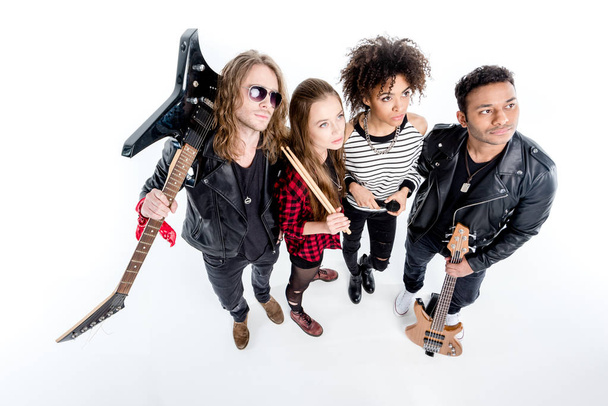 Young rock band  - Photo, Image
