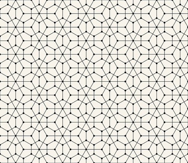 hexágono línea geométrica cuadrícula patrón vector fondo
 - Vector, imagen