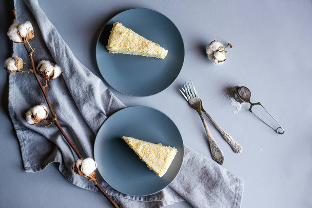 two pieces of cake  - Photo, Image