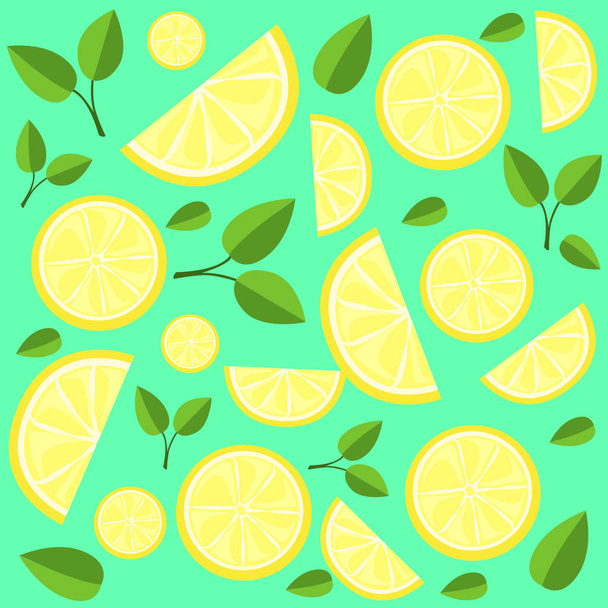 Vektor citrom. Friss citrom gyümölcsök, Inkasszó vektor illusztrációk elszigetelt lé design savanyú citrus csomagolás - Vektor, kép